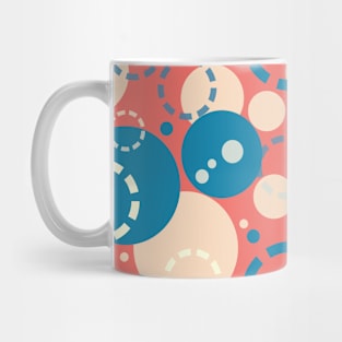 Colorful Circle Seamless Pattern 045#002 Mug